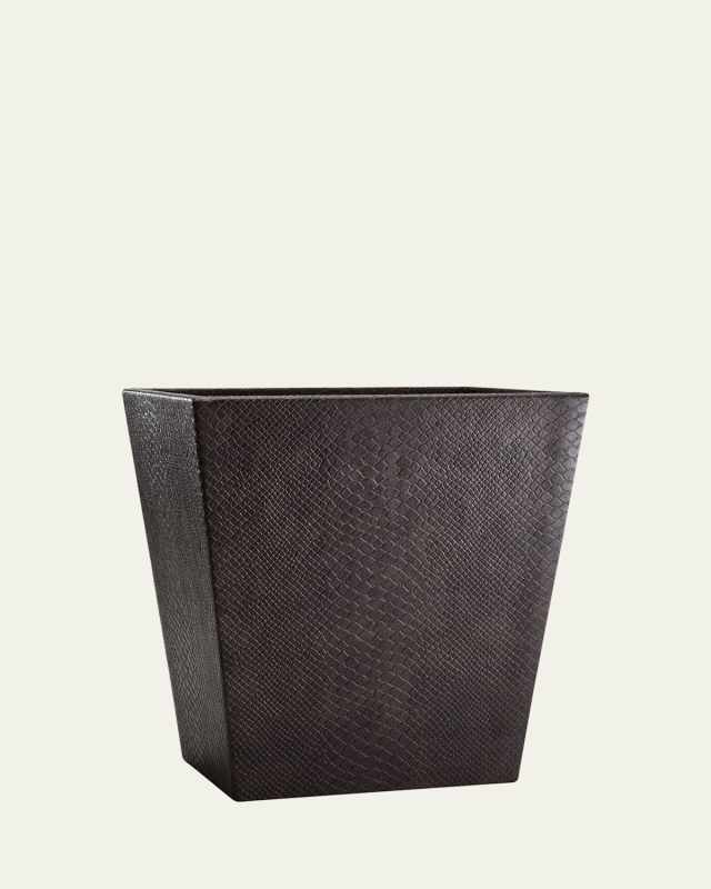 Conda Wastebasket, Brown
